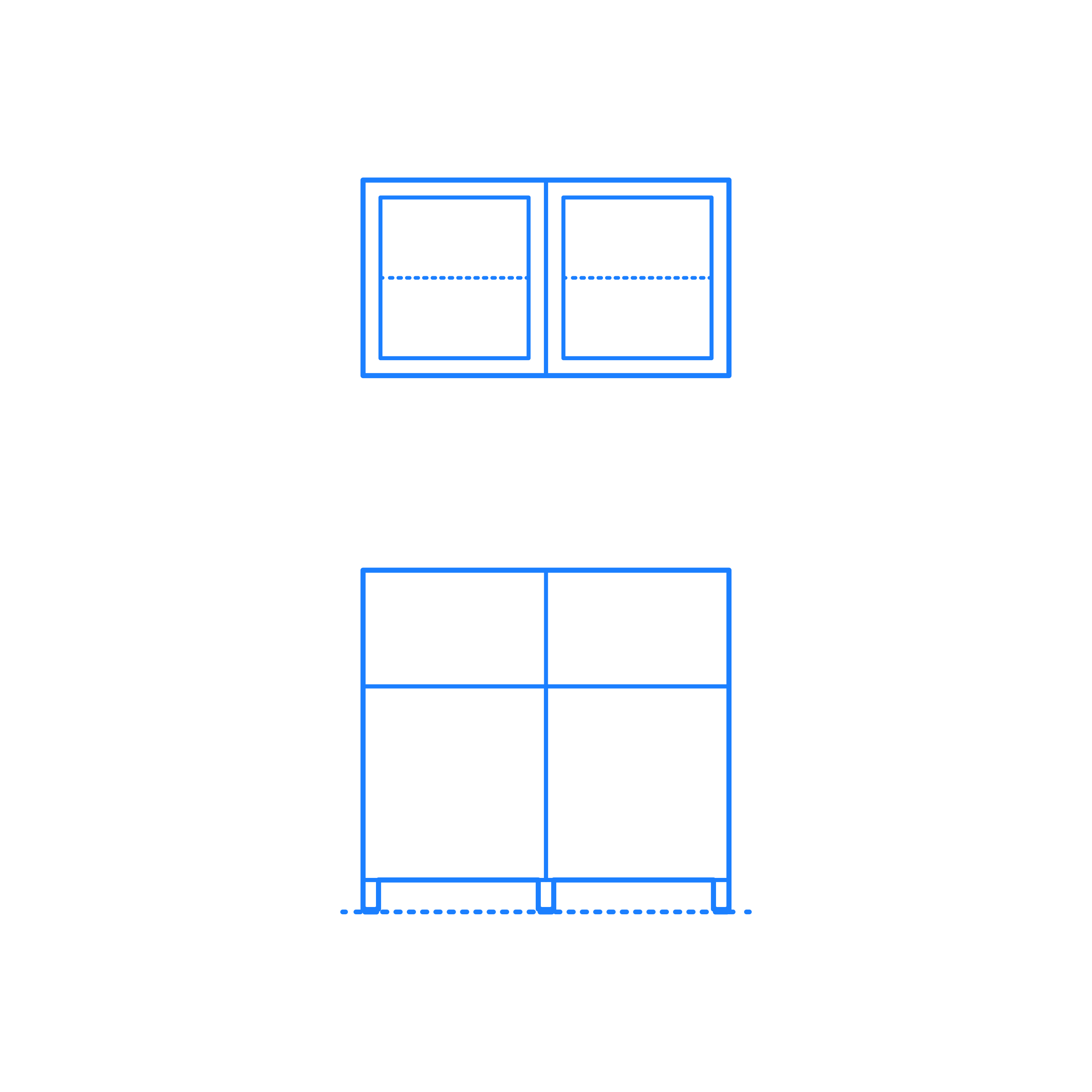 Furniture Console Sideboard Ikea Besta Storage Combination Wall Cabinet Outline Icon Svg Set Free Vectors